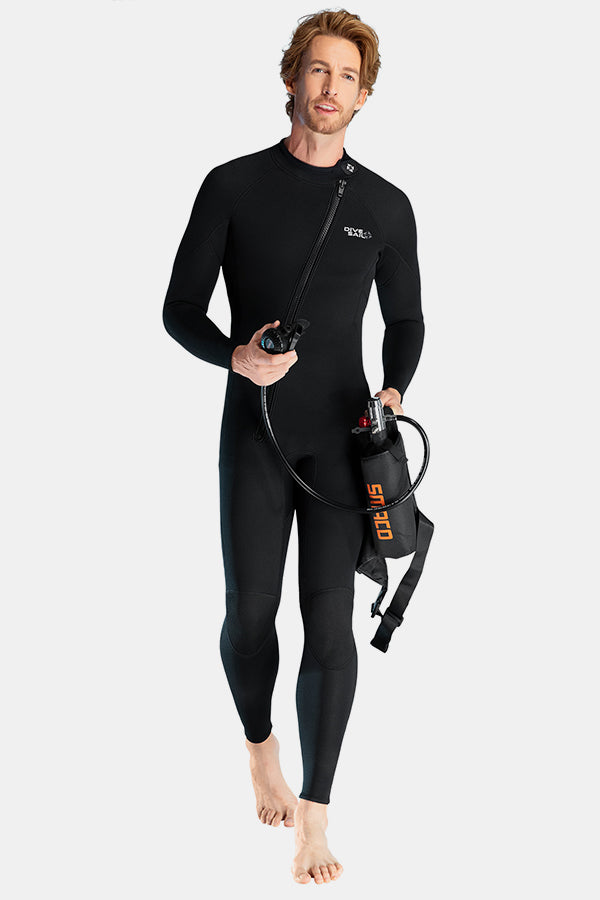 1,5 mm schräg vordere Reißverschluss warm warmes Surfen einteiliger kaltes Tauchanzug für Männer