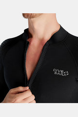 Men's 1.5MM Long-Sleeve Split Top Cold-Proof and Warm Wetsuit