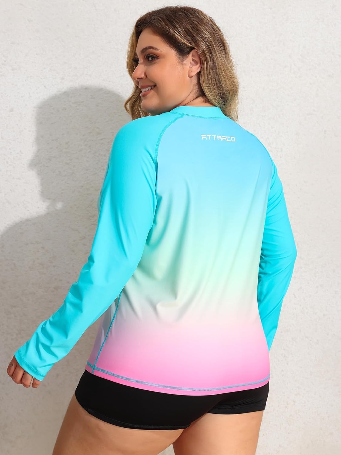 Women's Plus Size Rash Guard