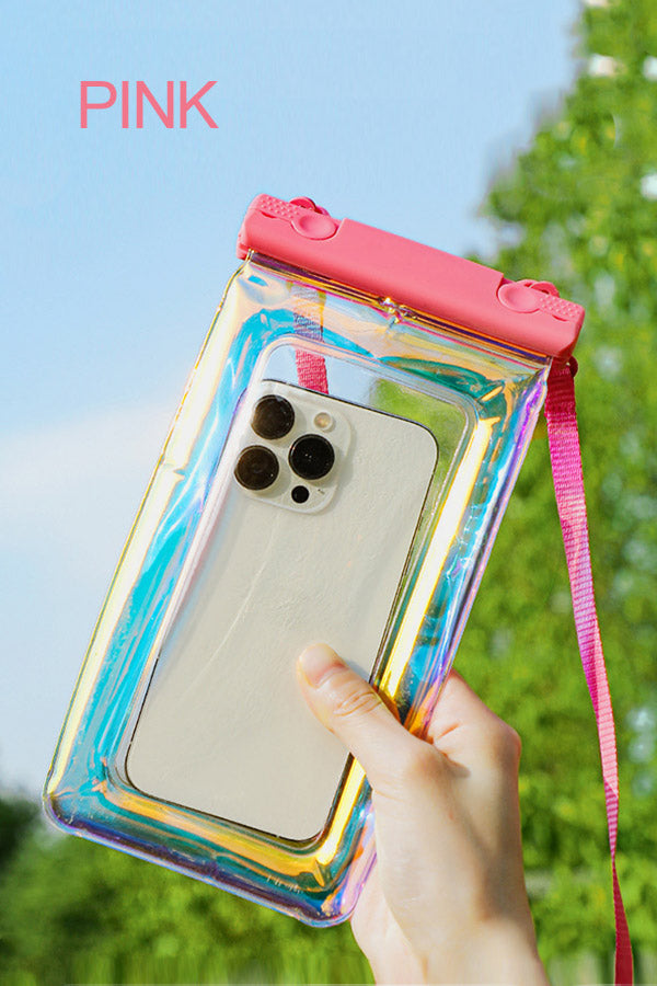 Pvc Cell Phone Waterproof Phone Pouch with Lanyard Clear Leakproof PVC Cell Phone Dry ...