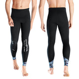 Pantalones de buceo calientes y protectores de camuflaje para hombres de 2 mm de buceo de 2 mm