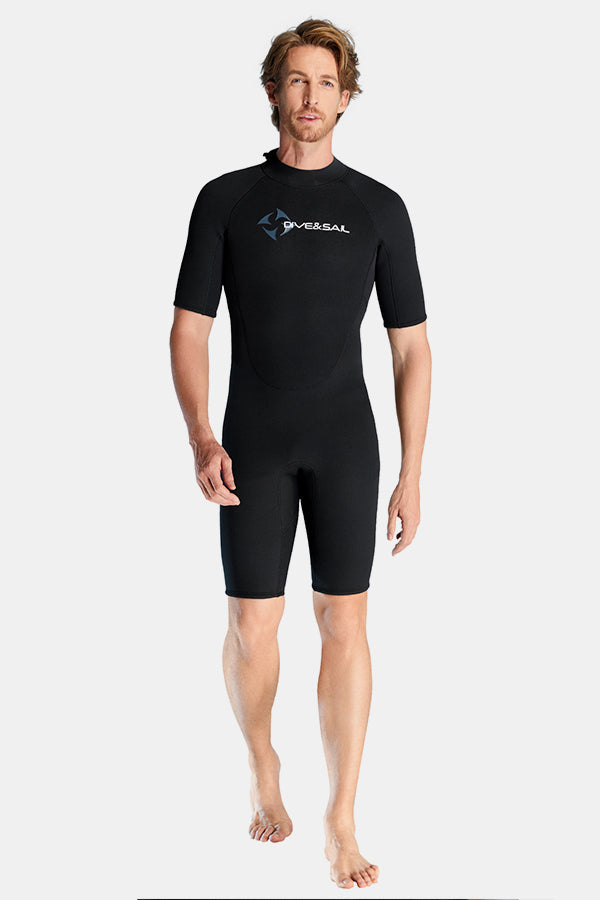 Mens short sleeve wetsuit top hotsell