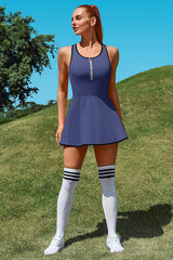 Abito da tennis abito da allenamento con pantaloncini e abito da golf da golf da golf in reggiseno reggiseno incorporato