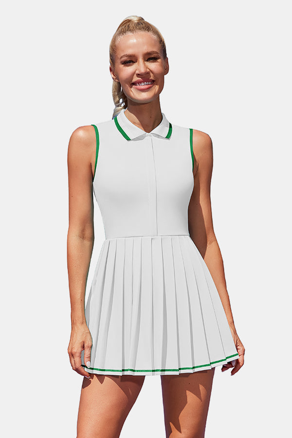 Navneet Abito da tennis, da donna, da golf, con pantaloni, con schiena Navneet Abito da tennis, da donna, da golf, con pantaloni, con schiena