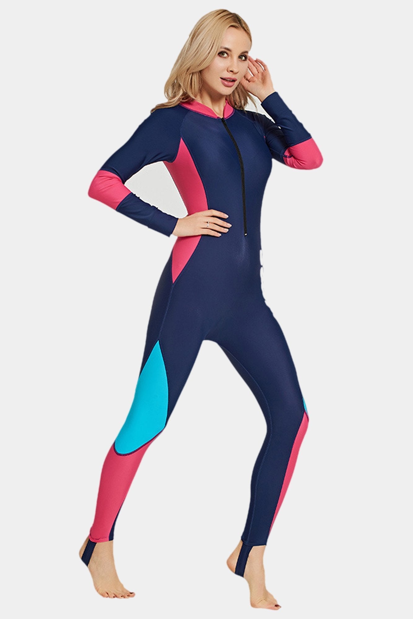Clearance Attraco Women Full Body Diving Swimwear