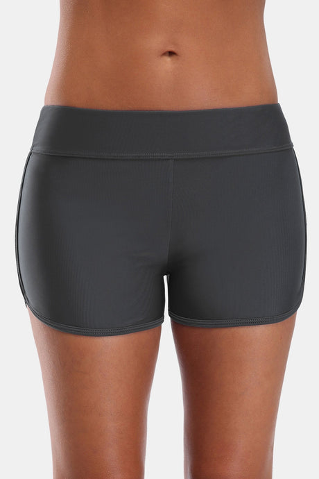 Attraco Women's Grey Swim Short-Attraco | Fashion Outdoor Clothing