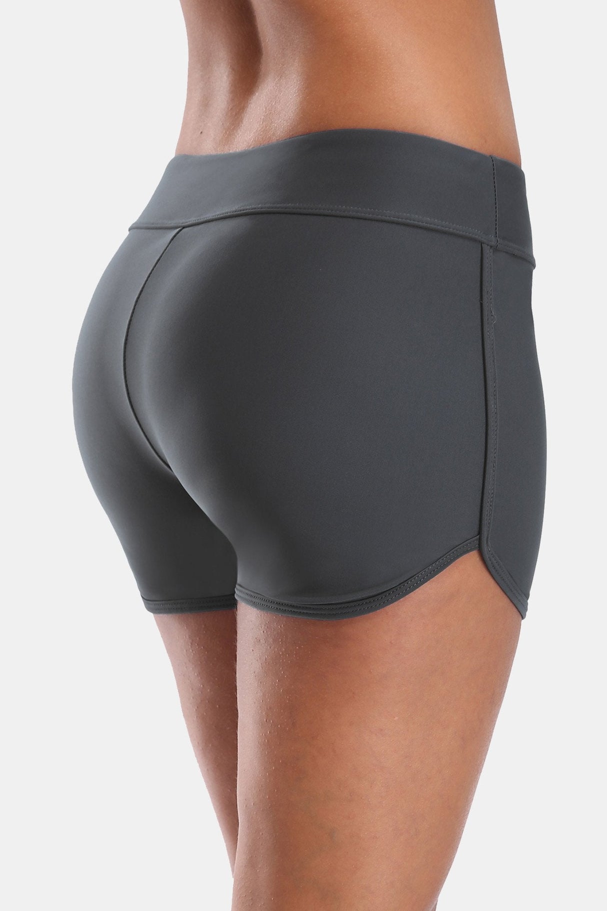 Attraco Women's Grey Swim Short-Attraco | Fashion Outdoor Clothing