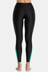 Attraco Women's High Waist Long Swim Tights-Attraco | Fashion Outdoor Clothing