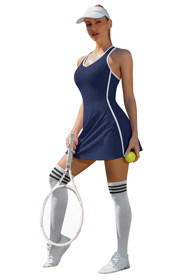 Tanst Sky Women's Golf Dress with Shorts Zip Up Quick Dry Sleeveless  Pockets Tennis Workout Dresses : : Clothing, Shoes & Accessories