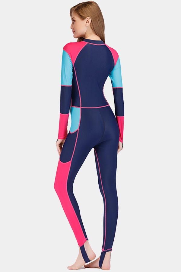 Quick-drying Sunscreen UPF50+ One-piece Surfing Snorkeling Wetsuit