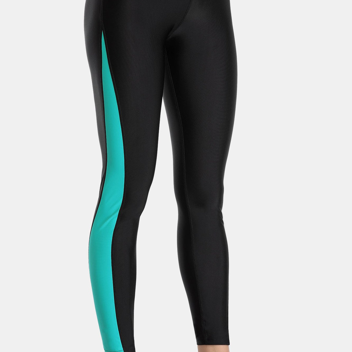  ATTRACO Women's Swimming Pants SPF Swimming Tights Surf Leggings  Aqua Small : Clothing, Shoes & Jewelry